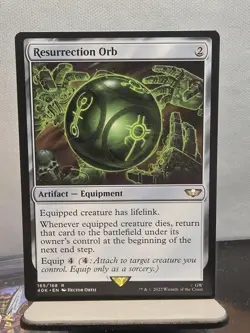 Resurrection Orb (Surge Foil) 165 Universes Beyond: Warhammer 40,000 NM CY79 - Image 1