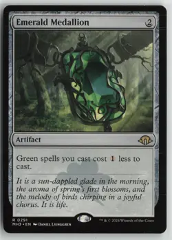Emerald Medallion Near Mint 291 Modern Horizons 3 MTG - Image 1