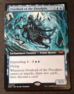 Overlord Of The Floodpits - Extended Art - DSK - MTG - NM - EN - 0373 - Image 1