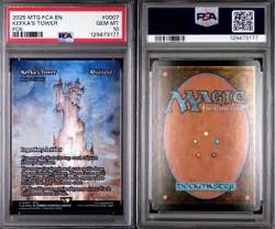 2025 MTG Final Fantasy Kefka's Tower Through The Ages Foil #0007 PSA 10 - Image 1