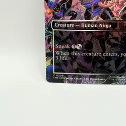 Magic The Gathering Foot Ninjas Foil TMNT 0209 Borderless NM MTG TMT - Image 5