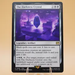 The Darkness Crystal | 96 | Regular | Rare | Final Fantasy | MTG - Image 1