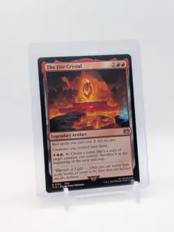 MTG - The Fire Crystal - Regular Rare #135 - Final Fantasy NM - Image 1