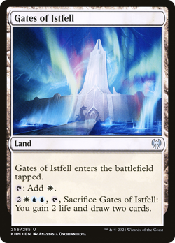 x4 Gates of Istfell KHM MTG Kaldheim 256/285 UNCOMMON M/NM 4x - Image 1