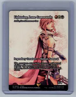 Lightning Lone Commando #70 ~ Regular ~ FF Magic the Gathering ~ NM Rare - Image 1