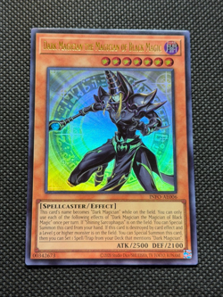 Dark Magician The Magician Of Black Magic INFO-AE006 Ultra Rare NM AE Yugioh - Image 1