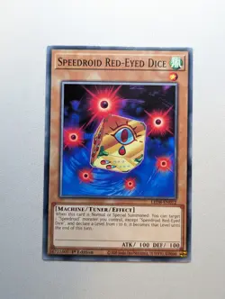Speedroid Red-Eyed Dice - LED8-EN012 - Common 1st Edition Yugioh - Image 1