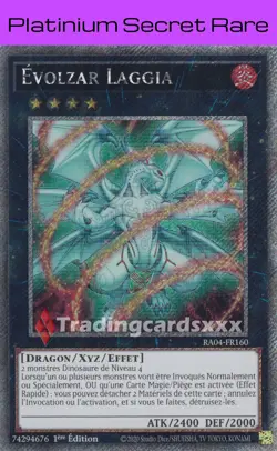 Yu-Gi-Oh! Evolzar Laggia : PN RA04-FR160 - Image 1