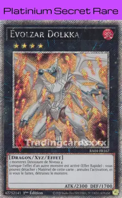 Yu-Gi-Oh! Evolzar Dolkka : PN RA04-FR167 - Image 1