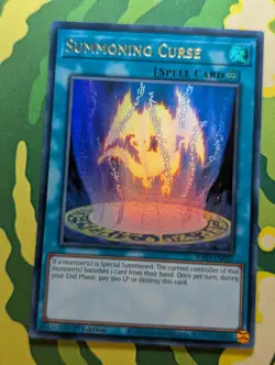Summoning Curse RA03-EN057 Ultra Rare 1st Edition YuGiOh TCG Card - Image 1