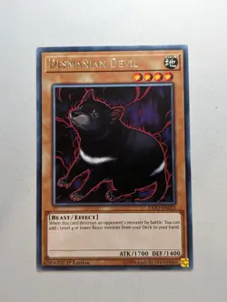 Desmanian Devil EXFO-EN033 Rare 1st Edition YuGiOh TCG Card - Image 1