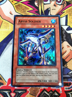 Abyss Soldier cmc-en001 (NM) Super Rare Yu-Gi-Oh! - Image 1