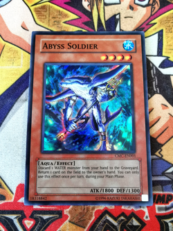 Abyss Soldier cmc-en001 (NM) Super Rare Yu-Gi-Oh! - Image 3