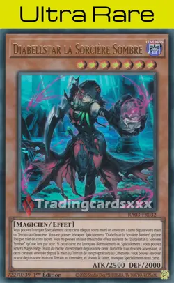 Yu-Gi-Oh! Diabellstar la Sorciere Sombre : UR RA03-FR032 - Image 1