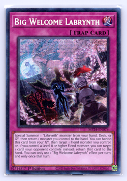 Big Welcome Labrynth - MP24 EN074 - Prismatic Secret Rare - 1st Edition Yugioh - Image 1