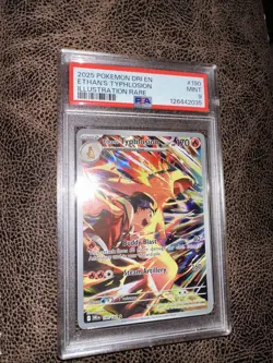 Pokemon TCG Ethan's Typhlosion Card 190/182 Destined Rivals 2025 IR PSA 9 Mint - Image 1