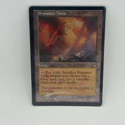 Prismatic Vista Retro Foil MH NM Magic The Gathering Rare Land - Image 1
