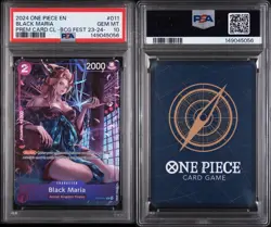 Bandai One Piece CCG EN Black Maria ST04-011 BCG Fest 23-24 Foil PSA 10 - Image 3