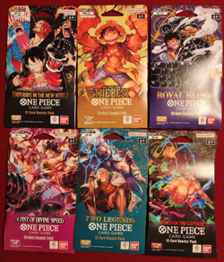 One Piece CCG - Hanger Pack Booster Sealed (Lot of 6) - Image 1