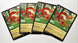 Mushu Stealthy Dragon 97/207 Legendary X4 Disney Lorcana Attack of the Vine! Set - Image 1