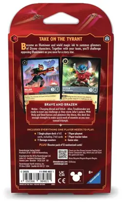 Disney Lorcana: Reign of Jafar Starter Deck (Ruby & Steel) New Sealed - Image 2