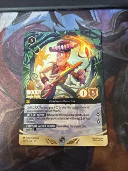 Woody Jungle Guide Disney Lorcana Promo - Store Championship Participation 53/P3 - Image 1