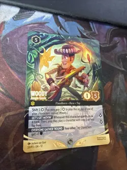 Woody Jungle Guide Disney Lorcana Promo - Store Championship Participation 53/P3 - Image 2