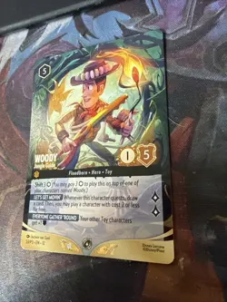 Woody Jungle Guide Disney Lorcana Promo - Store Championship Participation 53/P3 - Image 3