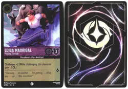 Disney Lorcana TCG Luisa Madrigal Pushing Through 62/204 Foil Wilds Unknown - Image 3