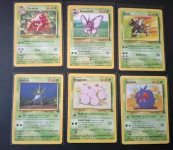Pokemon Cards TCG - English WOTC Jungle Bundle 12 - Venomoth Small Crease - Image 1