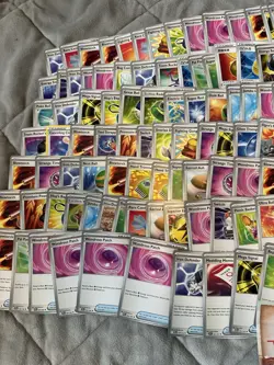 166x Item Trainer Cards Bulk Bundle TCG Used Cards Pokemon - Image 2