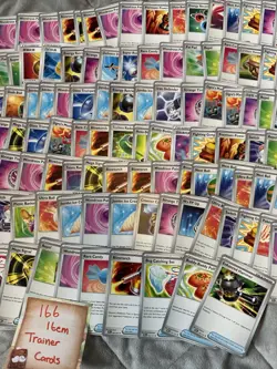 166x Item Trainer Cards Bulk Bundle TCG Used Cards Pokemon - Image 4