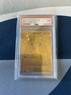 2026 POKEMON ASC EN-ASCENDED HEROES TCG CARDS 294 MEGA CHARIZARD Y EX PSA 9 - Image 3