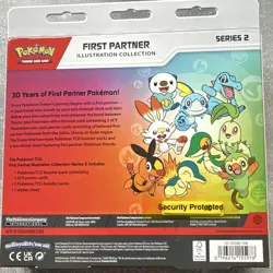 Pokemon TCG First Partner Illustration Collection Series 2 Box Promo 3 Cards - Image 2