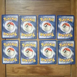Pokemon TCG Team Rocket Returns Dark Pokemon Non Holo Bundle x8 Cards LP-MP - Image 4
