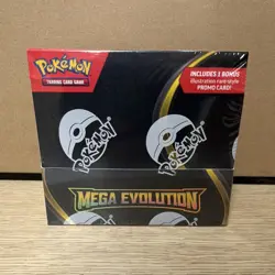 Pokemon TCG Mega Evolution Booster Box English 180 Cards Promo EN 2025 6+ - Image 1