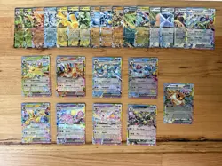 Prismatic Evolutions EX Double Rare Complete Set 25 Cards NM Pokemon TCG - Image 1