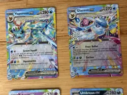 Prismatic Evolutions EX Double Rare Complete Set 25 Cards NM Pokemon TCG - Image 4