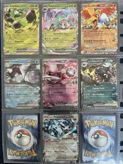 Pokemon TCG Destined Rivals EX Bundle 7 Cards - Image 1