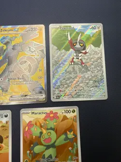 Pokemon TCG Black Bolt/White Flare Bundle X5 SIR Cards Near Mint - Image 3