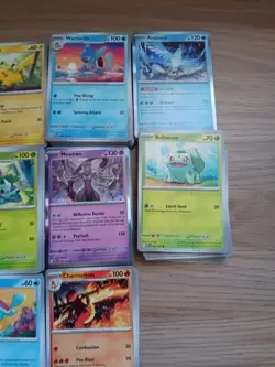 Pokemon TCG 151 Bulk 300+ Common And Uncommon + 40 Holo/Reverse Holo Cards - Image 3