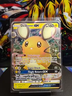 Dedenne GX 57/214 Unbroken Bonds Ultra Rare Pokemon Card – NM - Image 1