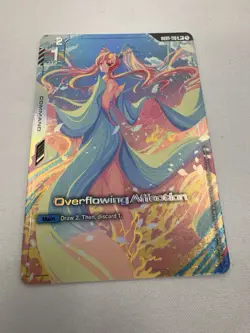 Gundam TCG Card Game Overflowing Affection GD01-118 U+ Holo Foil English NM - Image 1