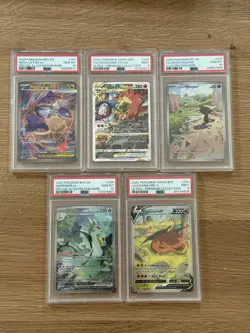 Pokemon PSA GRADED Card Lot MEGA Latias Charizard PROMO Alt Art - 5 CARD LOT - Image 1