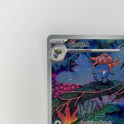 Pokemon Gloom 198/197 Obsidian Flames IR Illustration Rare Full Art Card NM ENG - Image 2