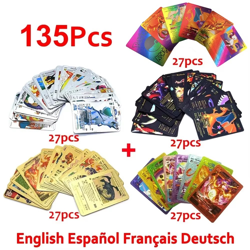 30-165PCS Gold Pokemon Cards Vmax Vstar GX Pikachu Charizard Set Box UK - Image 1