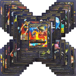 30-165PCS Gold Pokemon Cards Vmax Vstar GX Pikachu Charizard Set Box UK - Image 2