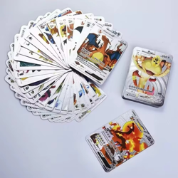 30-165PCS Gold Pokemon Cards Vmax Vstar GX Pikachu Charizard Set Box UK - Image 3