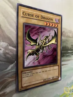 Curse of Dragon LOB-066 The Legend of Blue Eyes White Dragon Yugioh TCG Card Lp - Image 2