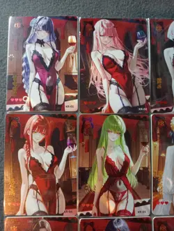 KR 9 CARDS FULL SET FEMME FATALE 2 GODDESS STORY WAIFU ANIME CARD - Image 2